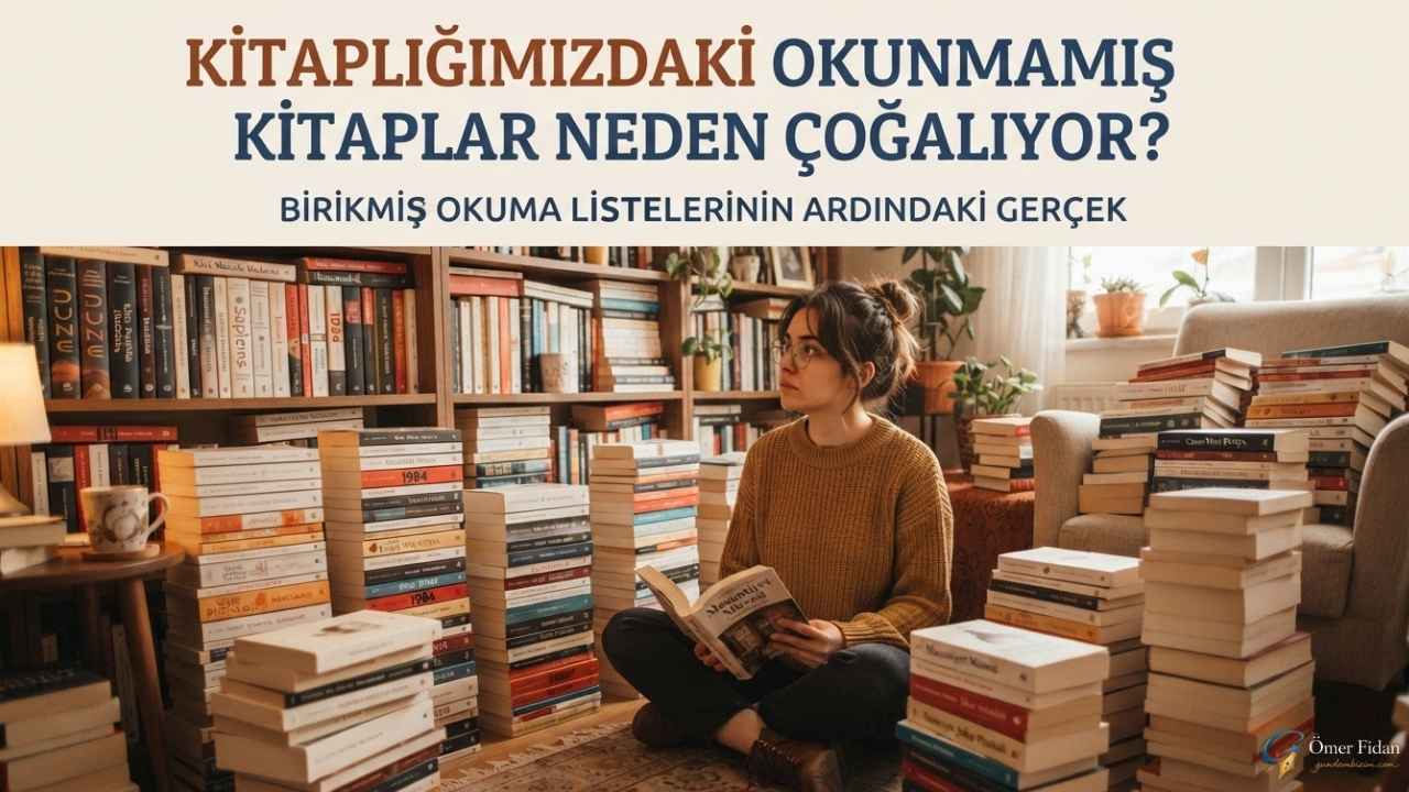 Kitaplığımızdaki Okunmamış Kitaplar Neden Çoğalıyor?